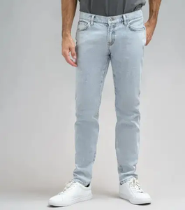 Pantalon en jean pour homme de haute qualité, imprimé moto, taille plus, style décontracté, anti-froissement - Product Image 6