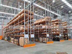 Heavy Duty Steel Selective Pallet Racking System Adjustable Detachable Powder Coated Corrosion Protection Durable <b>Shelves</b> - Product Image 2