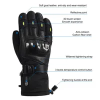 Gants chauffants automatiques fabriqués avec expertise, avec 3 niveaux de chaleur, pour hommes et femmes