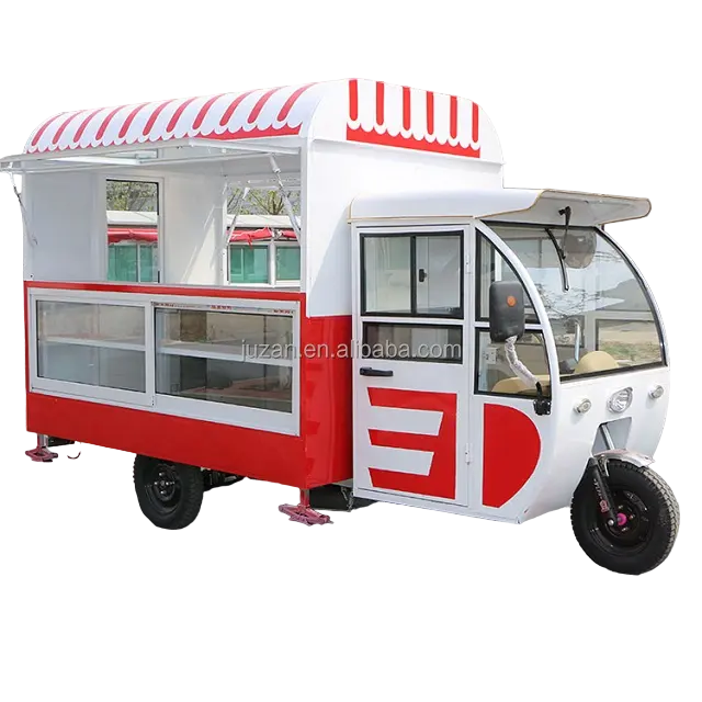 Wecare Custom Airstream Kar Concessie Mobiele Food Truck/Ijs Mobiele Trailers/Catering Truck