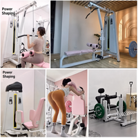 Machine de musculation à câble pour tirage vertical et curl assis en acier pour la remise en forme à domicile