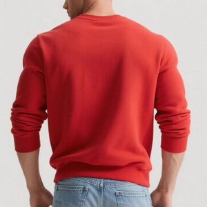Sudadera personalizada para hombre, precio al por mayor, lisa, de alta calidad, de gran tamaño, transpirable, básica, sudaderas con capucha, sudadera de mezcla de algodón - Product Image 2