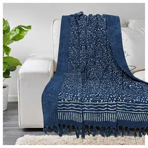 Au-delà de 100% coton, couverture traditionnelle, presse à chaud, couverture, canapé, chaise, lit, voyage