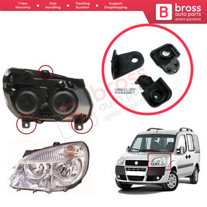 BHL8 soporte de reparación de montaje de soporte de faro juego de pestañas lado izquierdo para Doblo Box MPV 119 223 2005-2010 Bross Auto Parts - Product Image 2