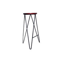 Tabourets de bar en bois massif avec cadre plaqué or tendance pour la maison, le bar, le salon, la chambre à coucher - Utilisation commerciale, chaises de salle à manger