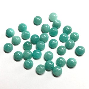 ได้รับการรับรองจาก IGI ขนาด9มม. 10มม. จากอเมซอนหินอัญมณีทรงหลวมอัญมณีกึ่งมีค่าธรรมชาติสำหรับการทำเครื่องประดับ - Product Image 1