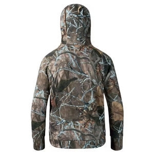 Sudadera con capucha de pesca de rendimiento para hombre ligera de tendencia superior Protección solar con mangas largas y función impermeable - Product Image 5