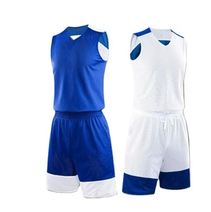 Ensemble d'uniformes de basketball réversibles personnalisés, maillot de sport à séchage rapide, vêtements d'équipe pour hommes, vente en gros - Product Image 1