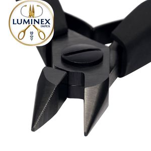 Nouveauté, pince à bec effilé Lindstrom 7893 de haute qualité, personnalisable, poignée synthétique, mâchoire lisse, acier inoxydable, 120 mm, usage général - Product Image 3