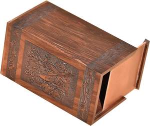 Angle Bird Metal Cremation Urn Durable Customizable Adult <b>Ashes</b> Funeral Burial Lid Pet <b>Keepsakes</b> Human Memorial Creative - Product Image 4