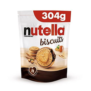 Nutella Biscuits 20 x 166g Contains Real Hazelnuts 13 Percent In Cream And Skimmed Milk Powder For Authentic Italian Recipe - Product Image 6