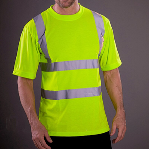 เสื้อยืดนิรภัยผู้ชายปี 2023 ราคาขายส่ง ป้องกันไฟฟ้าสถิต ระบายอากาศได้ดี ไซส์ใหญ่ ผ้าฝ้ายคุณภาพสูง รับสั่งทำ - Product Image 4