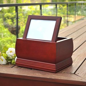 Wood Urns <b>for</b> <b>Ashes</b> Adult Male/Female,Professional Wooden Unr <b>for</b> Human <b>Ashes</b>,Decorative and Crematory Urn - Product Image 5