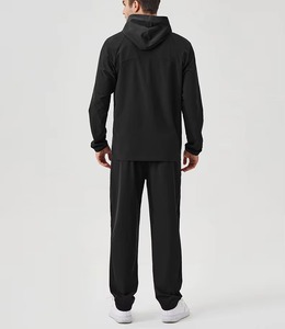 Nouveau style décontracté pour hommes à la mode grande taille 100% sweats à capuche en coton respirant pour l'hiver motif solide avec col à capuche-Vente en ligne! - Product Image 3