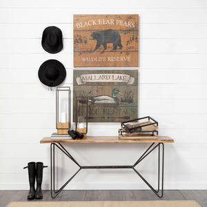 Latest 2024 Decorative Vintage Hanging Metal <b>Lantern</b> With Wooden Base for Events Parities & Wedding Decoration - Product Image 3