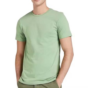 High Quality <b>100</b>% Cotton T-<b>Shirts</b> Custom Unisex Screen Print Blanks for Men Bulk Plain Knitted T-<b>Shirt</b> - Product Image 4