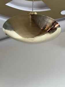 Light Elegant Ceiling Flushmount Light Pendant Mid Century Modern Raw Brass <b>Sputnik</b> <b>Chandelier</b> light Fixture - Product Image 6