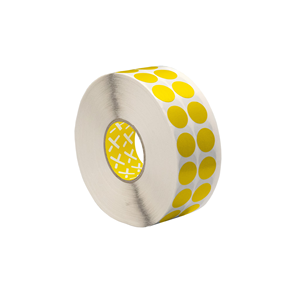LongLife Nastro Adesivo in Tessuto Punti, autoadesivo, Giallo - LGGW30-P-04 - Product Image 1
