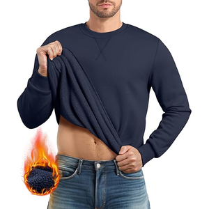 Fabricante profesional sudadera para hombres costura de alta calidad anti encogimiento suave polar suministro de fábrica desgaste - Product Image 2