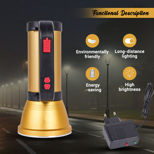 Reflector de aluminio de 3 modos recargable 4 de calidad superior con adaptador de carga - Product Image 4