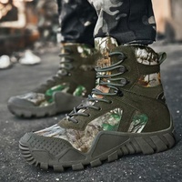 Bottes tactiques de haute qualité bottes mi-mollet randonnée en plein air bottes d'alpinisme du désert pour hommes et femmes