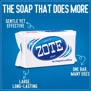 Zote white <b>Soap</b> Bar Stain Remover, 14.1 oz Each pack of 8 - Product Image 4