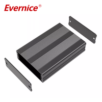 Usinage CNC Boîtier en aluminium anodisé Boîtiers d'instruments électroniques Boîtier PCB Boîte de jonction Boîte de rail Din
