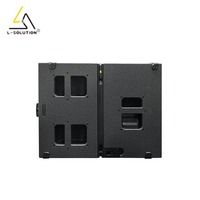 Subwoofer étanche double passif 18 pouces KS28, puissance de pointe 9600W, son extérieur pour DJ et système Line Array (compatible K210)