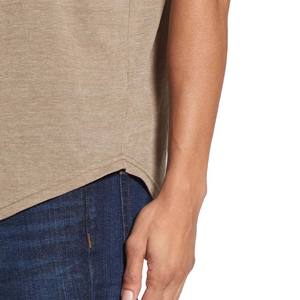 Camiseta Next Level con Dobladillo Curvo, Camiseta de Algodón de Corte Largo - Blanca - Unisex para Hombre y Mujer, Fabricantes de Camisetas - Product Image 5