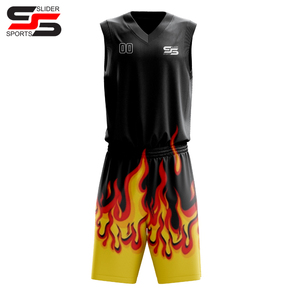 Maillots de basket-ball personnalisés pour hommes, enfants et jeunes, maillots de basket-ball en mesh vierges imprimés, uniforme de basket-ball personnalisé - Product Image 1