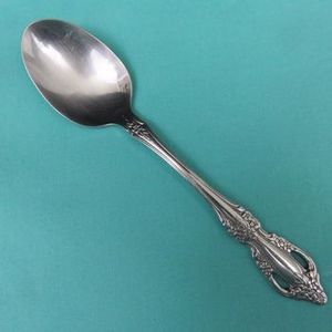 Ensemble de 4 cuillères de mariage à manche rustique noir en acier inoxydable de l'Inde Idéal pour les ensembles de cuillères à dessert de vaisselle de restaurant d'hôtel - Product Image 3