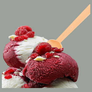 483 Pz Set of 95 mm <b>PLA</b> BIO COMPOST Hawaiian Green Palettina Spoons 100% Biodegradable - Product Image 4