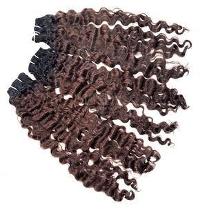 Bonne Qualité Bumerse Bouclés Brun Couleur Vietnamien Extensions de Cheveux Humains Bundles de Cheveux Bruts 100% Vrais Cheveux Humains - Product Image 1