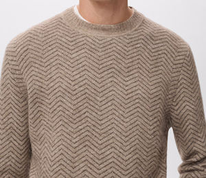 Sweater Wholesale 350G Heavy Mock Neck Crewneck <b>Sweatshirts</b> Sweater Custom Basic Loose Solid Color Oversized Thick Warm Sweater - Product Image 6