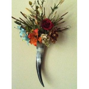 God Grace Craft vaca/búfalo cuernos decorativos estilo Animal ecológico con Base de Metal para decoración del hogar precio bajo - Product Image 2