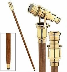Handcrafted Wooden Walking <b>Stick</b> with Engraved Brass Handle Elegant <b>Vintage</b> Style Cane for Men and Women Gift & Personal use - Product Image 4