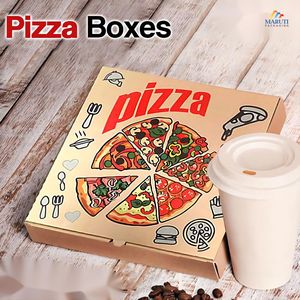 กล่องบรรจุภัณฑ์กระดาษคราฟท์สีน้ำตาลสำหรับพิซซ่าและมันฝรั่งแบบใช้ซ้ำได้เป็นมิตรต่อสิ่งแวดล้อม - Product Image 6