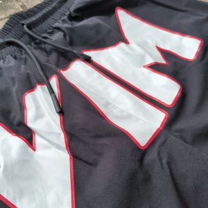 Wholesale Nylon <b>Shorts</b> for Men <b>Wide</b> <b>Leg</b> Baggy Sports Men's Quick Drying Nylon Track <b>Shorts</b> - Product Image 5