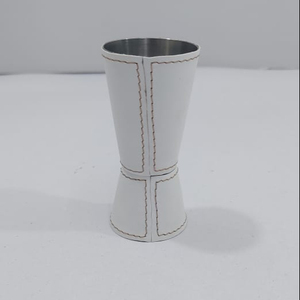 High Quality pu leather Peg Measure Jigger & Cocktail Shaker Drink Measuring <b>Bar</b> <b>Tool</b> Jigger 30/60Ml - Product Image 1
