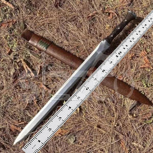 Beau couteau personnalisé fait à la main gaine en cuir jouet épée cadeau idéal - Product Image 4