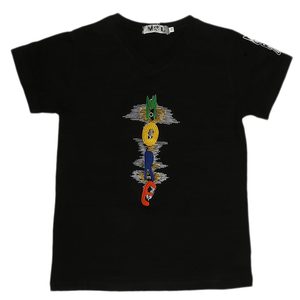 T-shirt à manches courtes pour garçons - Noir - Product Image 1