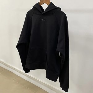 Nouveau hiver Niche noir femmes sweat à capuche ailes strass manches lettre imprimé haut - Product Image 4