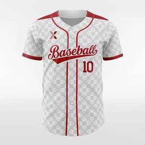 Factory Direct Men's <b>Baseball</b> Jersey Puff Print Denim Custom Logo Available - Product Image 2