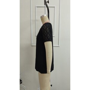 Blusa de Viscosa con Cuello Redondo y Manga Corta para Mujer de Jane's, para Uso Diario Informal, Top Cómodo y Elegante - Product Image 5