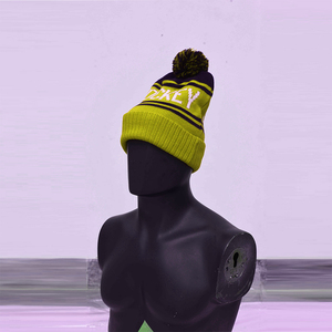 Bonnet tricoté sur mesure vierge avec logo bonnets d'hiver épais de haute qualité pour femmes vente en gros - Product Image 2
