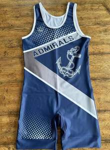 Diseño personalizado camiseta de lucha libre para adultos transpirable estiramiento de cuatro vías secado rápido LICRA/poliéster ropa deportiva impresión por sublimación - Product Image 2