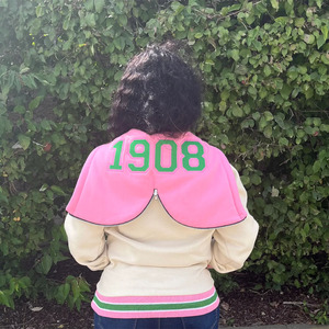 Sweat-shirt à col rond pour homme avec broderie de la fraternité Omega Psi Phi de 1908, broderie en chenille personnalisée, taille plus, col rond, université - Product Image 5