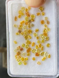 เพชร CVD สีเหลืองเข้มขนาด1.3มม. 1.5มม. 2.0มม. 2.5มม. เพชรหลวม VVS เพชรใสสำหรับการใช้งานเครื่องประดับจากผู้ผลิต - Product Image 2