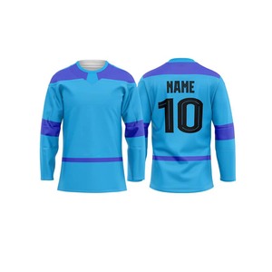 2024 camisetas de hockey sobre hielo de moda diseño personalizado al por mayor sublimación para hombre equipo de hockey sobre hielo Jersey - Product Image 3