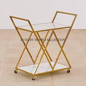 Chariot de service en métal haut de gamme pour des besoins de service uniques dans des espaces professionnels ou personnels à prix de vente - Product Image 3